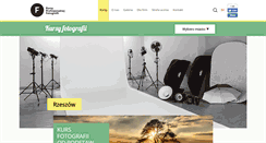 Desktop Screenshot of kursy-fotografii.com